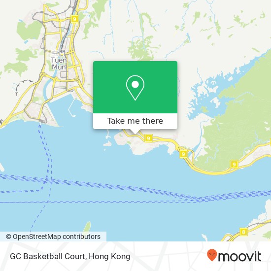 GC Basketball Court map