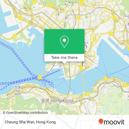 Cheung Sha Wan地圖