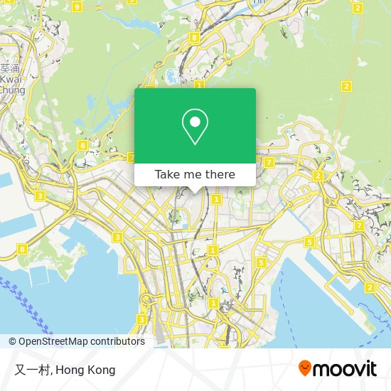 又一村 map