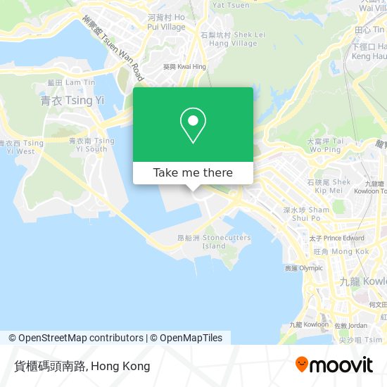 貨櫃碼頭南路 map