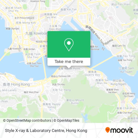 Style X-ray & Laboratory Centre map