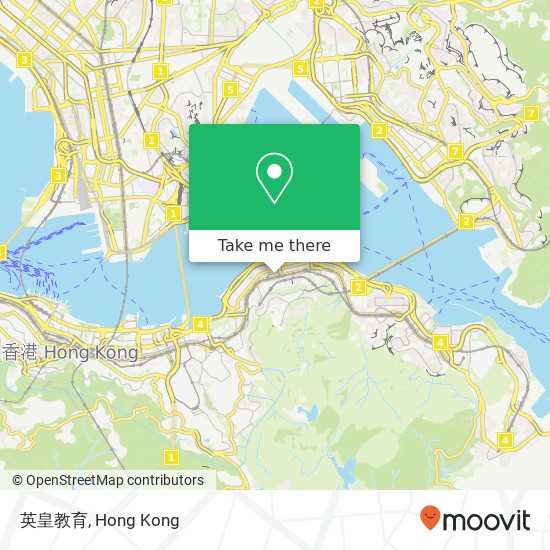 英皇教育 map