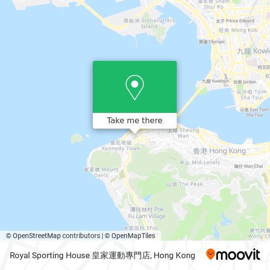 Royal Sporting House 皇家運動專門店 map