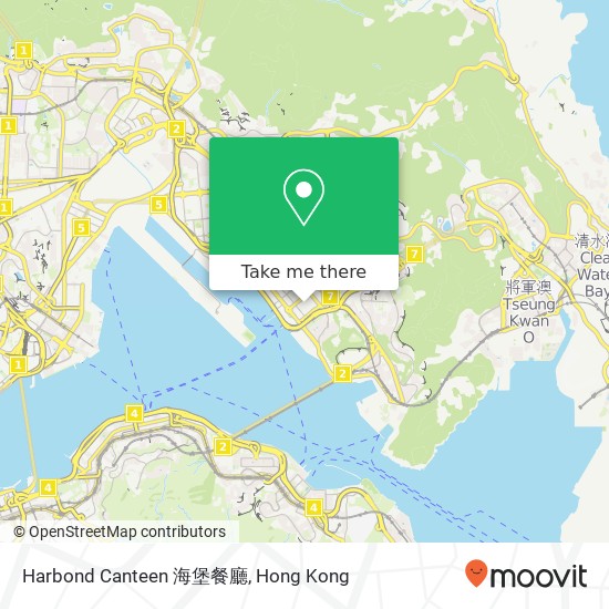 Harbond Canteen 海堡餐廳 map