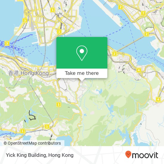 Yick King Building map