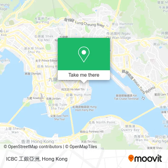 ICBC 工銀亞洲 map