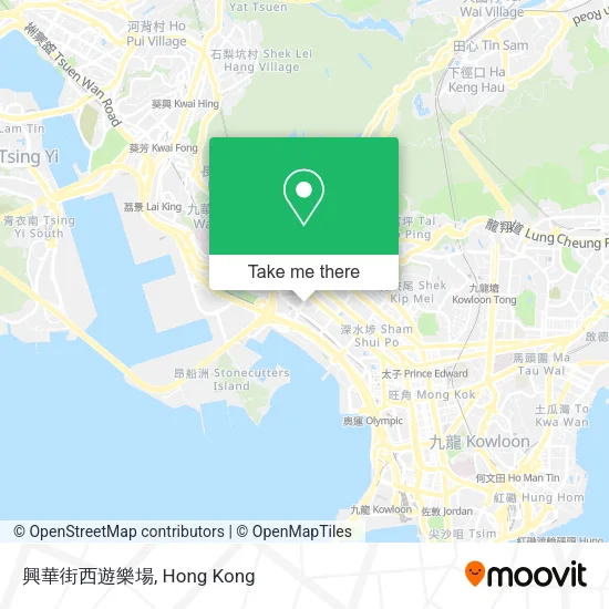 興華街西遊樂場 map