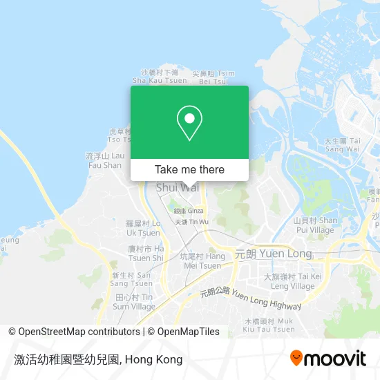 激活幼稚園暨幼兒園地圖