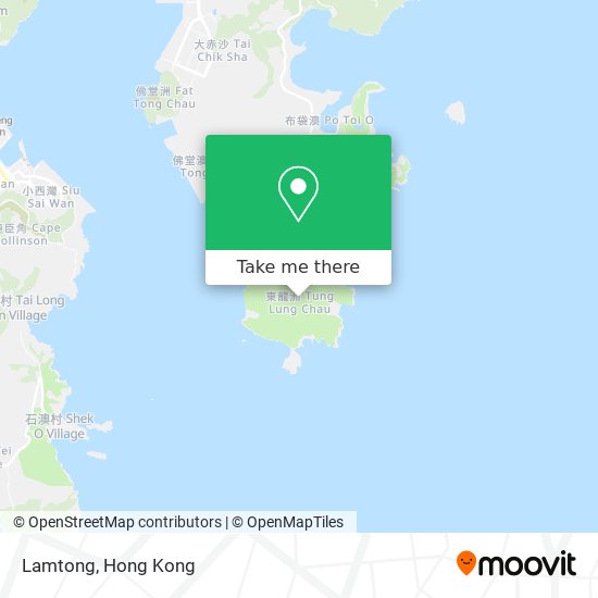 Lamtong地圖