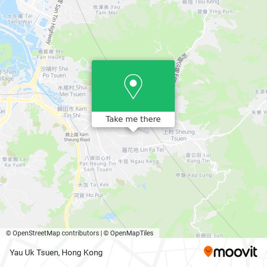 Yau Uk Tsuen map