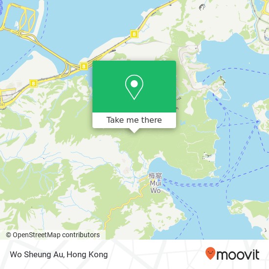 Wo Sheung Au map