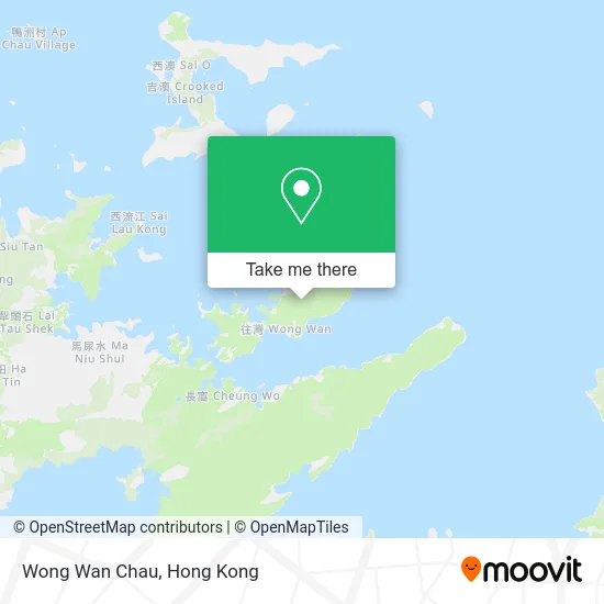 Wong Wan Chau map