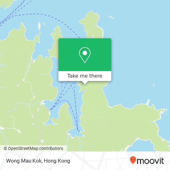 Wong Mau Kok map