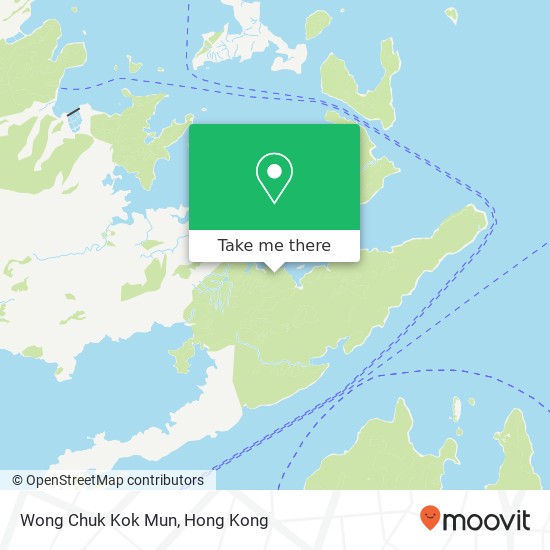 Wong Chuk Kok Mun地圖