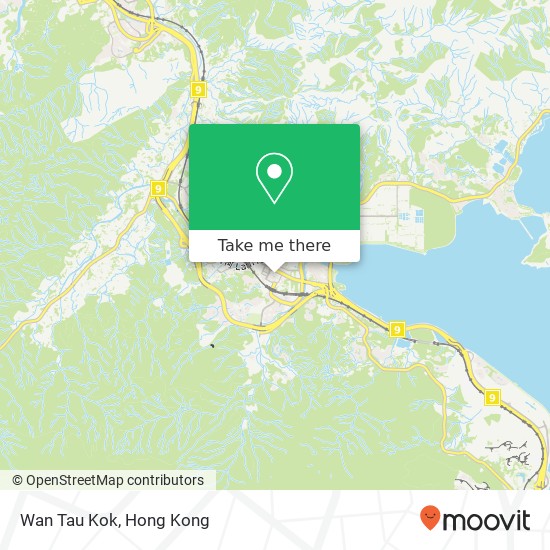 Wan Tau Kok map