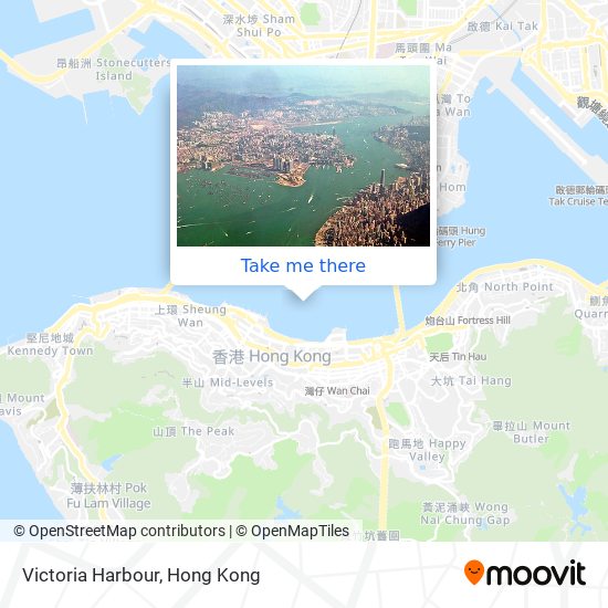 Victoria Harbour map