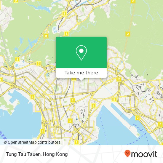 Tung Tau Tsuen map