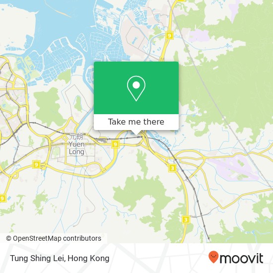 Tung Shing Lei map