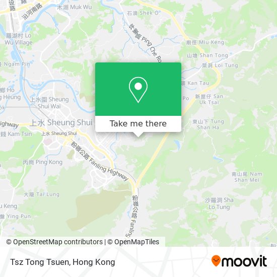 Tsz Tong Tsuen map