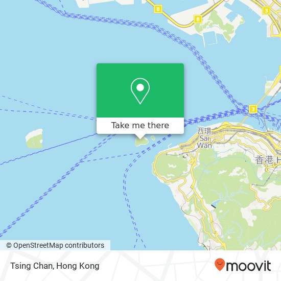 Tsing Chan map