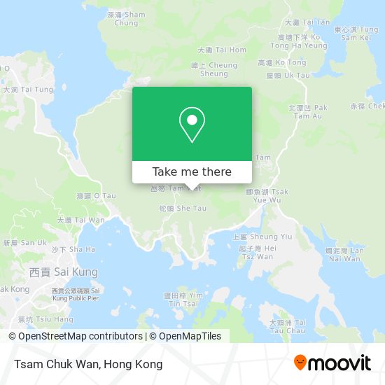 Tsam Chuk Wan map
