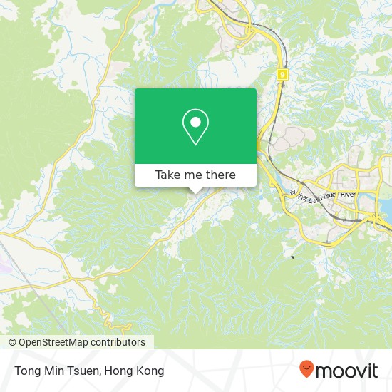 Tong Min Tsuen map