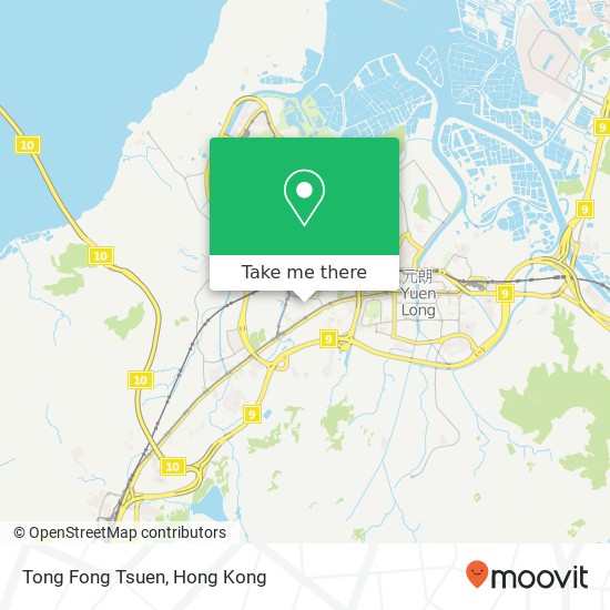 Tong Fong Tsuen map