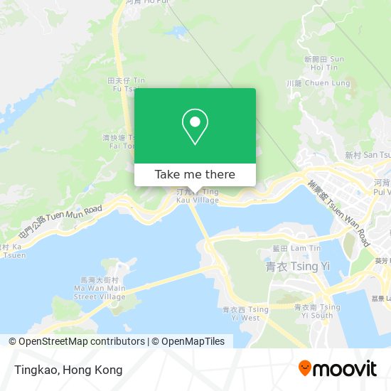 Tingkao map