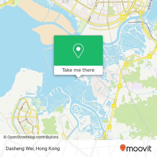 Dasheng Wei map