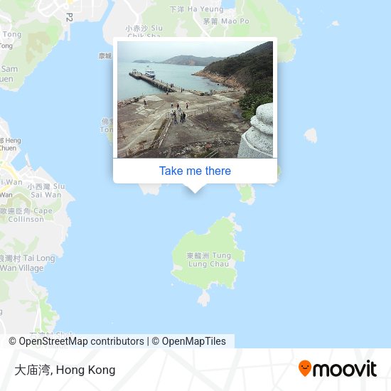 大庙湾地圖