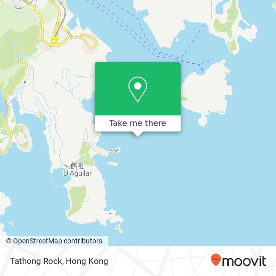 Tathong Rock map