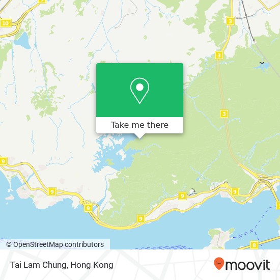 Tai Lam Chung map