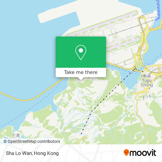 Sha Lo Wan map