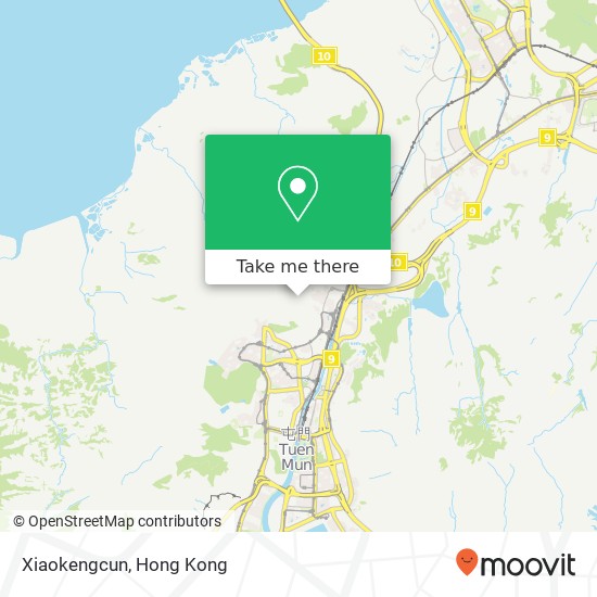 Xiaokengcun map