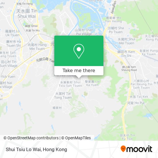 Shui Tsiu Lo Wai map