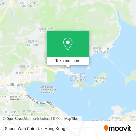 Shuen Wan Chim Uk map