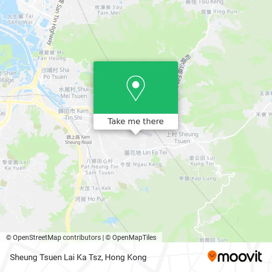 Sheung Tsuen Lai Ka Tsz map