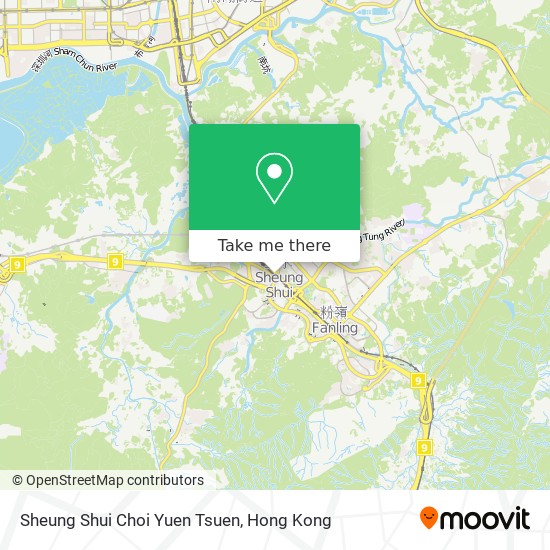 Sheung Shui Choi Yuen Tsuen map