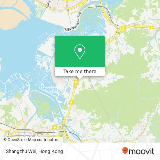 Shangzhu Wei map