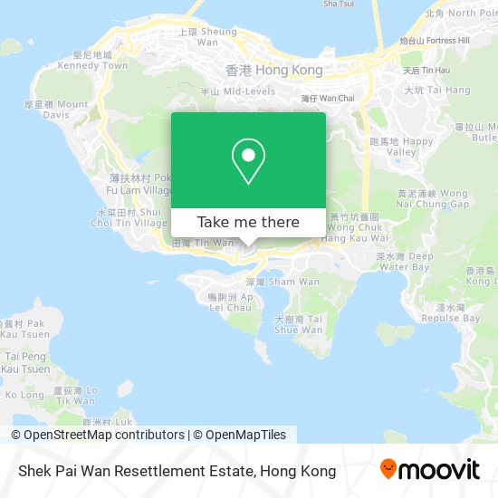 Shek Pai Wan Resettlement Estate map