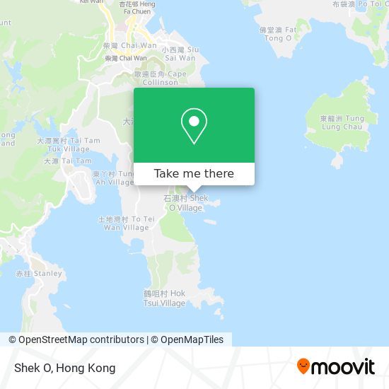 Shek O map