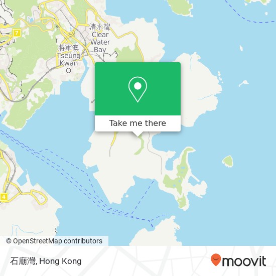石廟灣 map