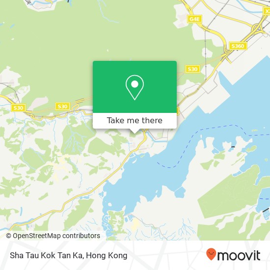 Sha Tau Kok Tan Ka map