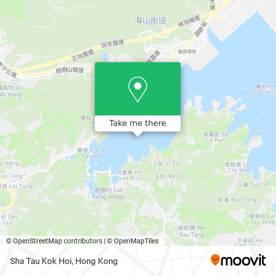 Sha Tau Kok Hoi map