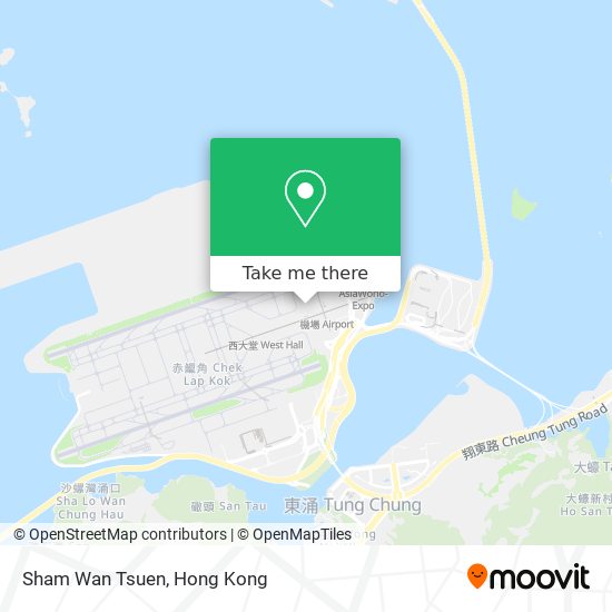 Sham Wan Tsuen map