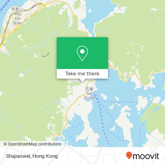 Shajiaowei map