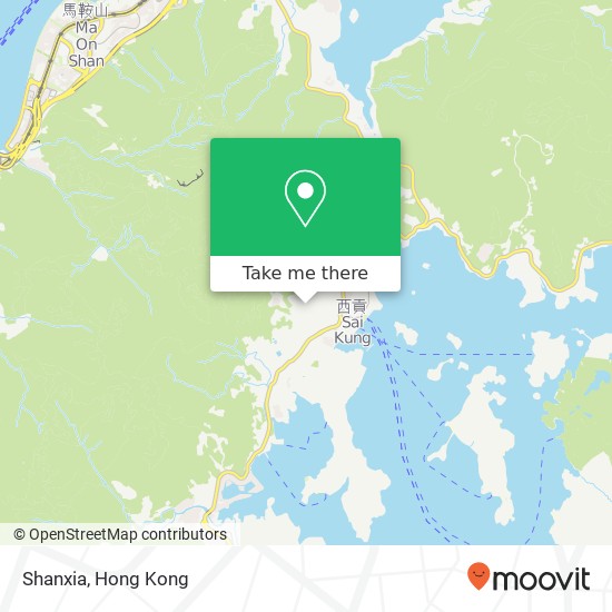 Shanxia map