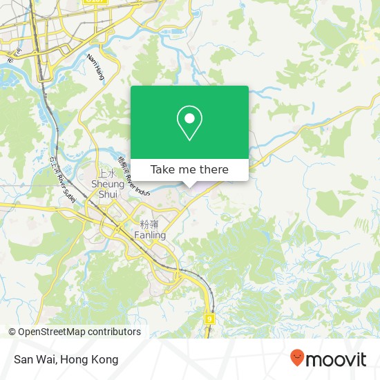 San Wai map