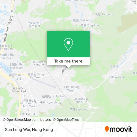 San Lung Wai map