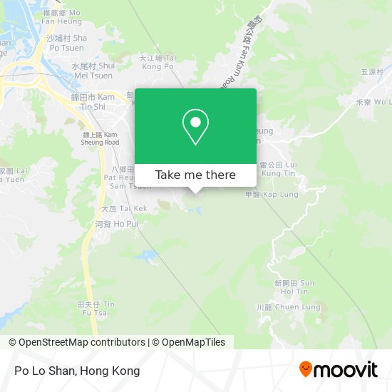 Po Lo Shan map